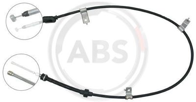 Cable Pull, parking brake A.B.S. K19048