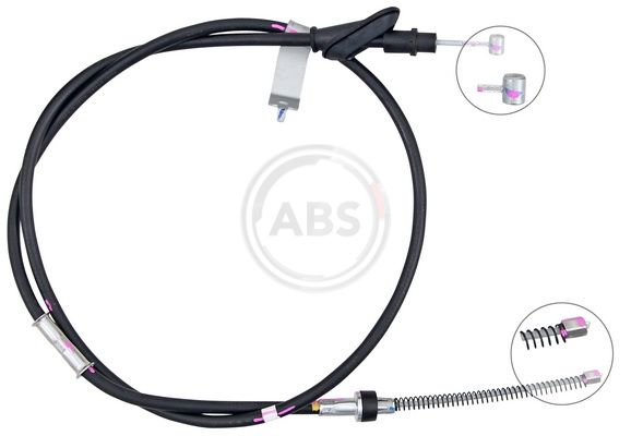 A.B.S. K19049 Cable Pull, parking brake