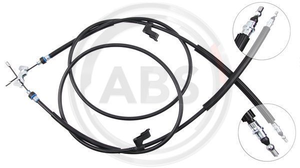 A.B.S. K19076 Cable Pull, parking brake