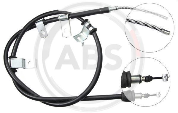 A.B.S. K19078 Cable Pull, parking brake