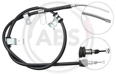 Cable Pull, parking brake A.B.S. K19078