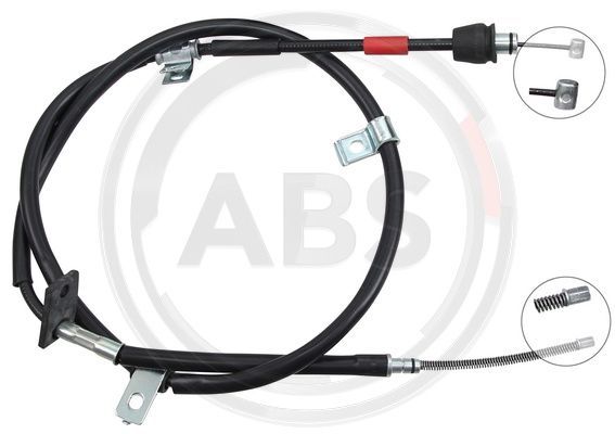 A.B.S. K19127 Cable Pull, parking brake