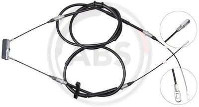 Cable Pull, parking brake A.B.S. K19156