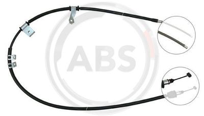 Cable Pull, parking brake A.B.S. K19168