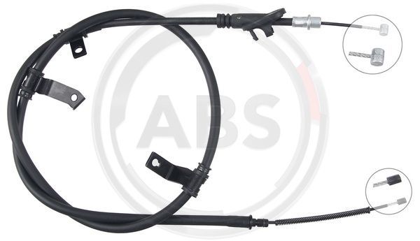 A.B.S. K19187 Cable Pull, parking brake