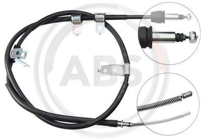 Cable Pull, parking brake A.B.S. K19307