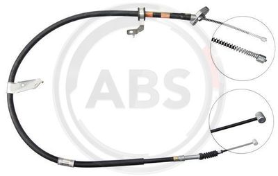 Cable Pull, parking brake A.B.S. K19348
