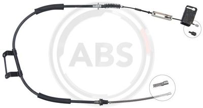 Cable Pull, parking brake A.B.S. K19388