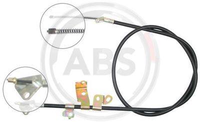 Cable Pull, parking brake A.B.S. K19448