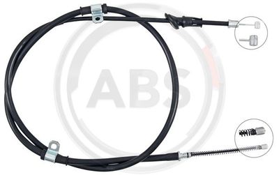 Cable Pull, parking brake A.B.S. K19527