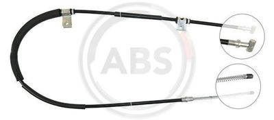 Cable Pull, parking brake A.B.S. K19677