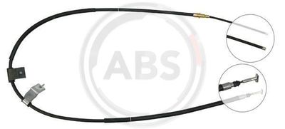 Cable Pull, parking brake A.B.S. K19748