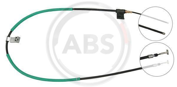 A.B.S. K19767 Cable Pull, parking brake