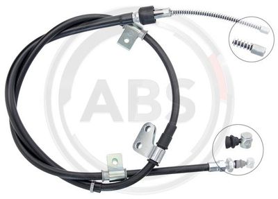 Cable Pull, parking brake A.B.S. K19819