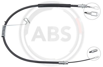 Cable Pull, parking brake A.B.S. K19854