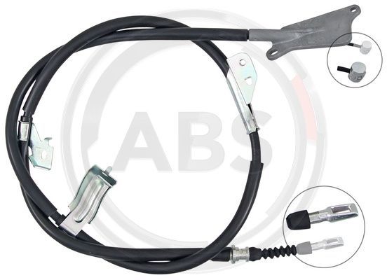 A.B.S. K19887 Cable Pull, parking brake