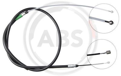 Cable Pull, parking brake A.B.S. K19927