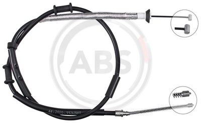 Cable Pull, parking brake A.B.S. K19977