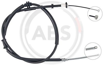 Cable Pull, parking brake A.B.S. K19985