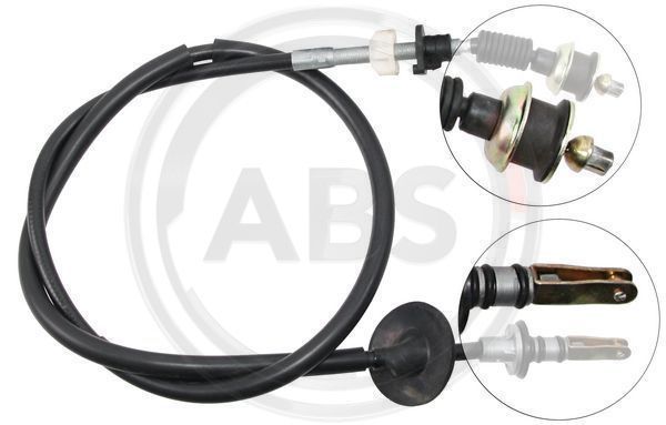 A.B.S. K22360 Cable Pull, clutch control