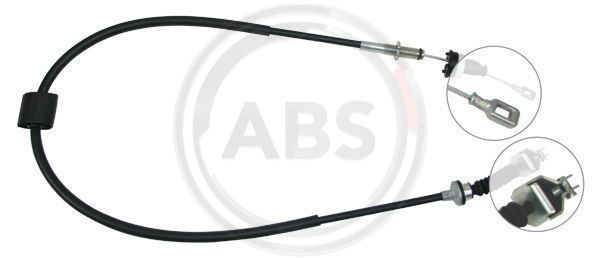 A.B.S. K22610 Cable Pull, clutch control