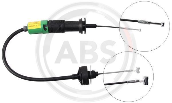 A.B.S. K24680 Cable Pull, clutch control