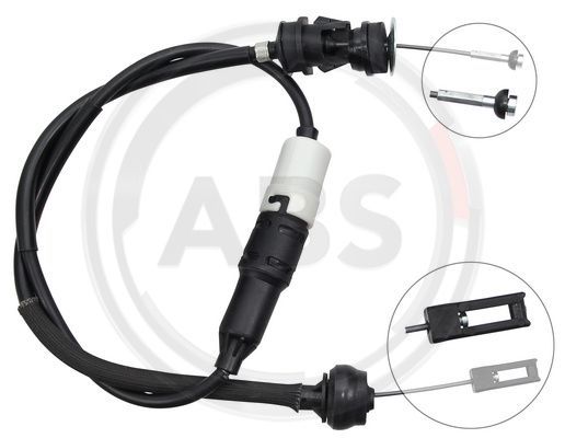 A.B.S. K27980 Cable Pull, clutch control