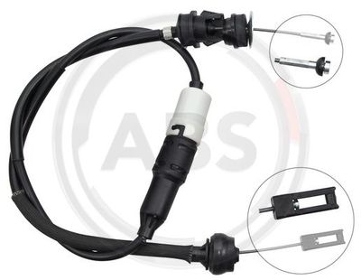 Cable Pull, clutch control A.B.S. K27980