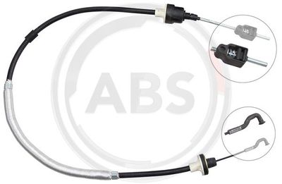 Cable Pull, clutch control A.B.S. K28370