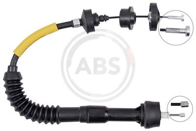 Cable Pull, clutch control A.B.S. K29240