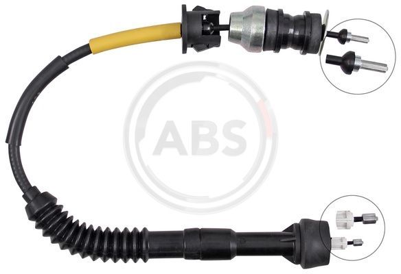 A.B.S. K29250 Cable Pull, clutch control