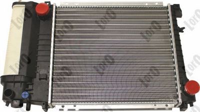 Radiator, engine cooling ABAKUS 004-017-0010