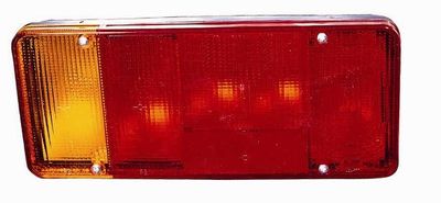 Lens, tail light assembly ABAKUS 00-552-1929LELD
