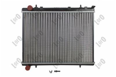 Radiator, engine cooling ABAKUS 009-017-0045