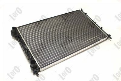 Radiator, engine cooling ABAKUS 016-017-0019