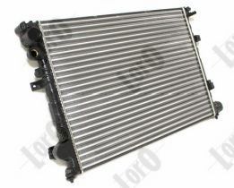 Radiator, engine cooling ABAKUS 016-017-0057