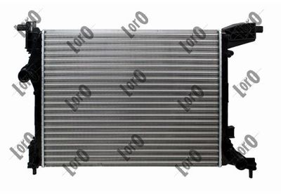 Radiator, engine cooling ABAKUS 016-017-0073