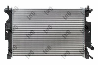 Radiator, engine cooling ABAKUS 017-017-0060
