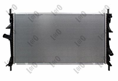 Radiator, engine cooling ABAKUS 017-017-0064