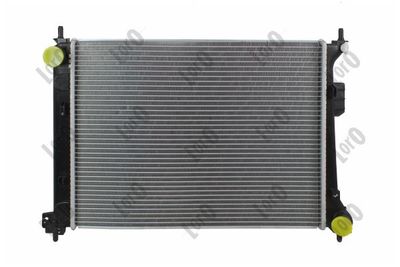 Radiator, engine cooling ABAKUS 019-017-0028-B