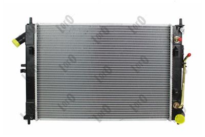 Radiator, engine cooling ABAKUS 019-017-0047