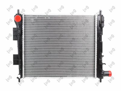 Radiator, engine cooling ABAKUS 019-017-0052