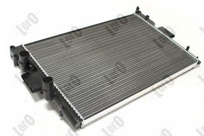Radiator, engine cooling ABAKUS 022-017-0006