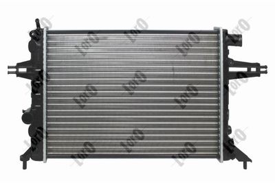 Radiator, engine cooling ABAKUS 037-017-0022
