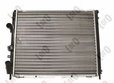 Radiator, engine cooling ABAKUS 042-017-0004