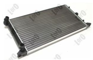 Radiator, engine cooling ABAKUS 053-017-0048