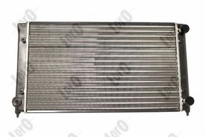 Radiator, engine cooling ABAKUS 053-017-0058