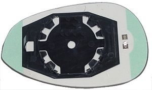 Mirror Glass, exterior mirror ABAKUS 1101G01