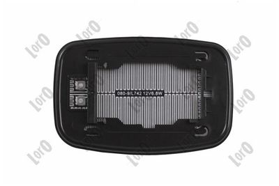 Mirror Glass, exterior mirror ABAKUS 1204G03