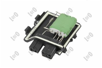 Resistor, interior blower ABAKUS 133-003-004